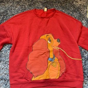 Long sleeve lady sweatshirt